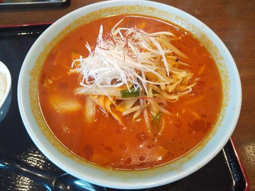 赤南蛮醤油タンメン 激辛