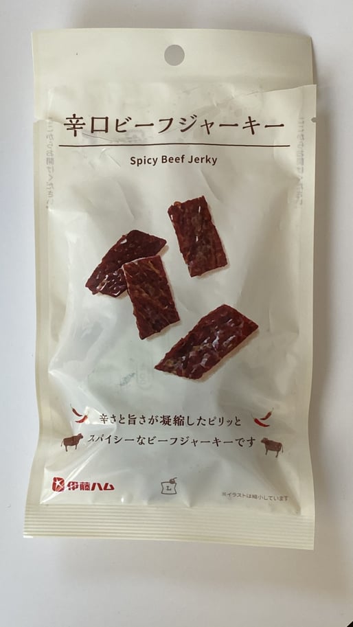 辛口ビーフジャーキー