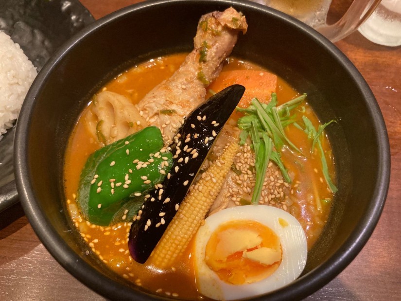 チキンと野菜のスープカリー ボーガ