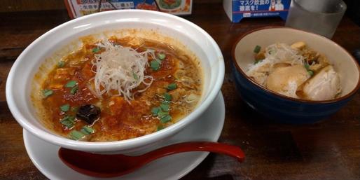 朝天麻辣白湯麺 3辛