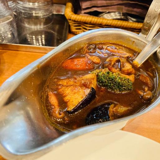 インド風カリー  きのこと野菜のカリー 激辛