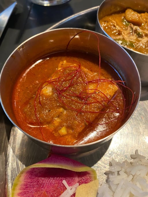 アジョワンポークカリー 🔥🔥🔥🔥