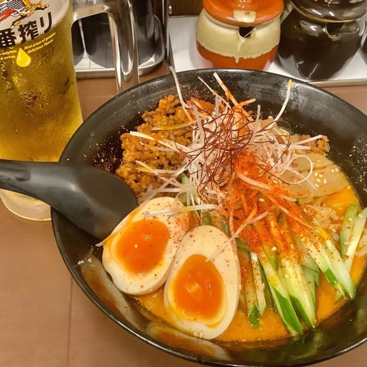 冷やし担々麺 ちょっとだけ辛く