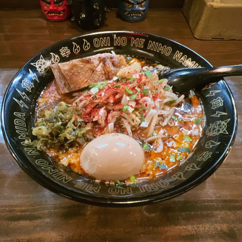 シビカラ味噌らー麺 辛さ鬼殺し 痺れ普通