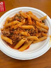 アラビアータソースのペンネ 激辛