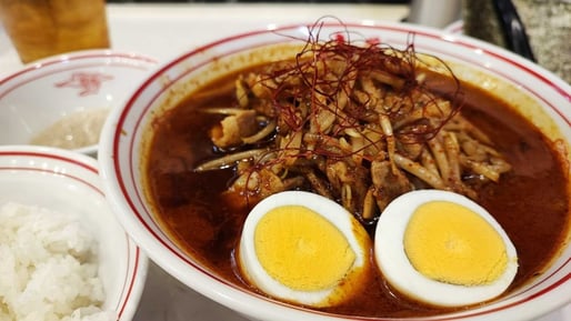 極味噌卵麺 3倍