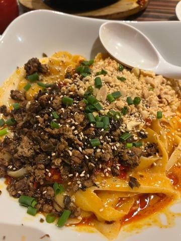 汁無し麻辣刀削麺 激辛