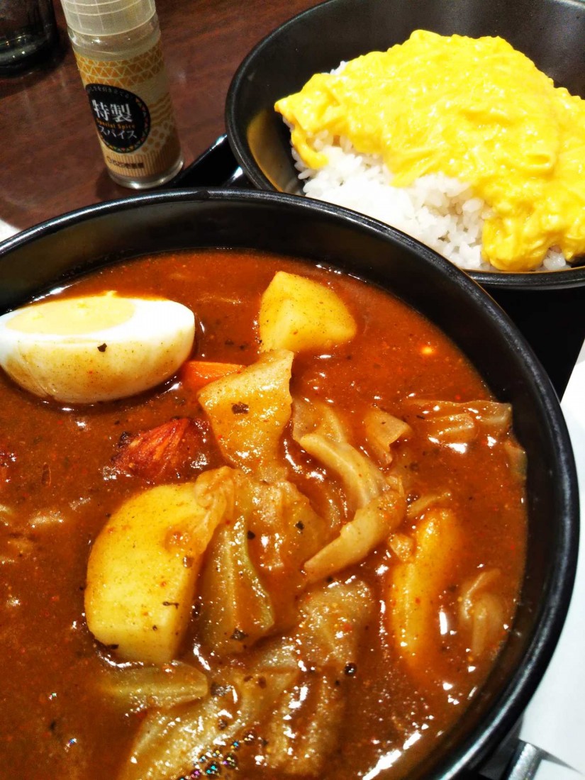 野菜スープカレー 10辛1甘