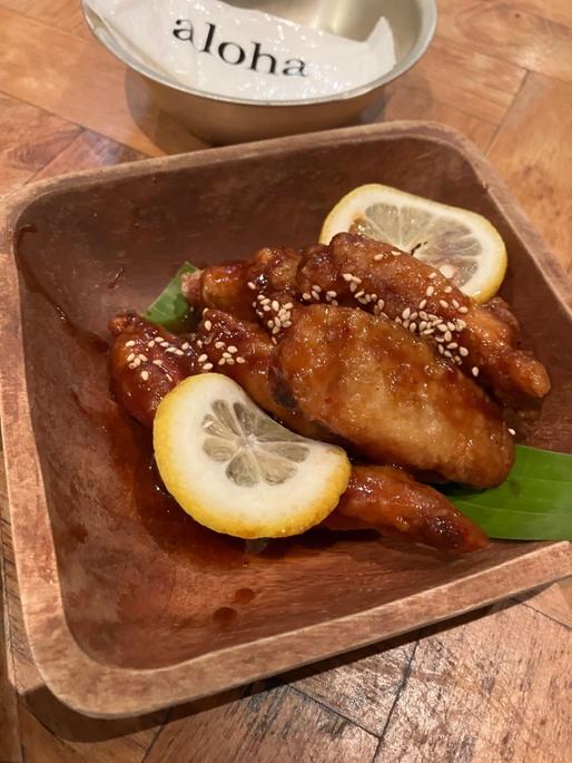 バッファローチキンウィング ヤンニョムHOT 辛い