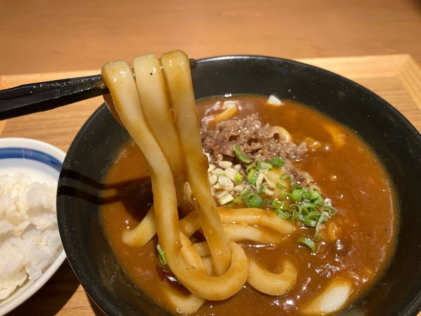 肉カレーうどん