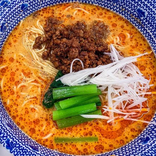 担々麺 (かなり辛くしてとお願い)