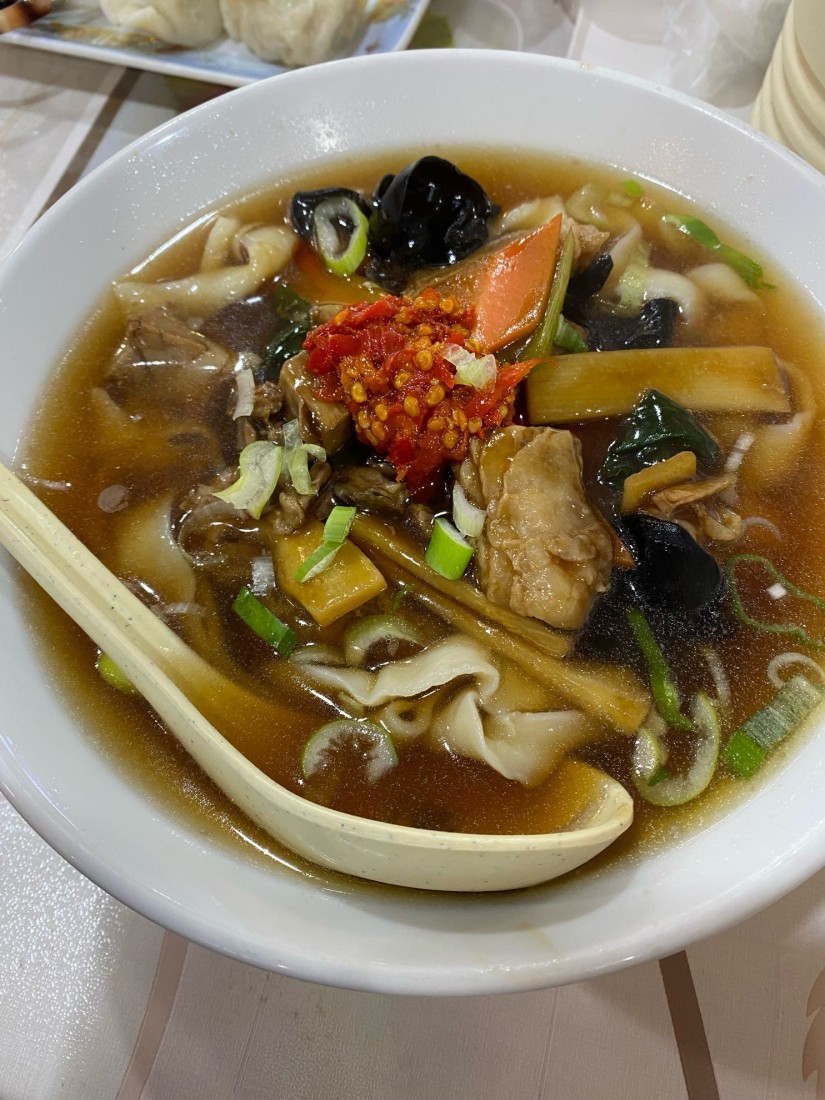 牛肉刀削麺 (通常より辛め)