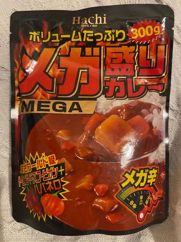 メガ盛りカレー メガ辛