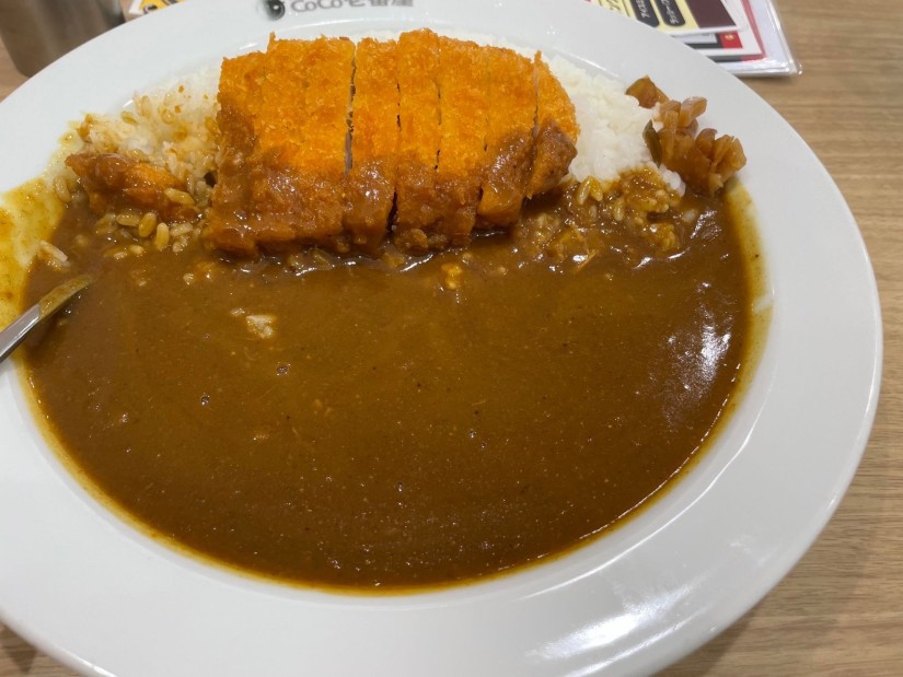 ロースカツカレー 500g 4辛