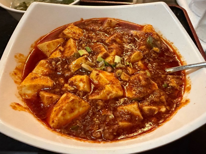 麻婆豆腐定食 10辛