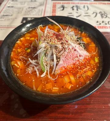 ピリ辛ラーメン 中辛