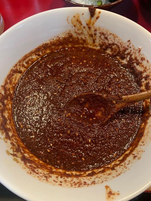 激辛一味の醤油漬け