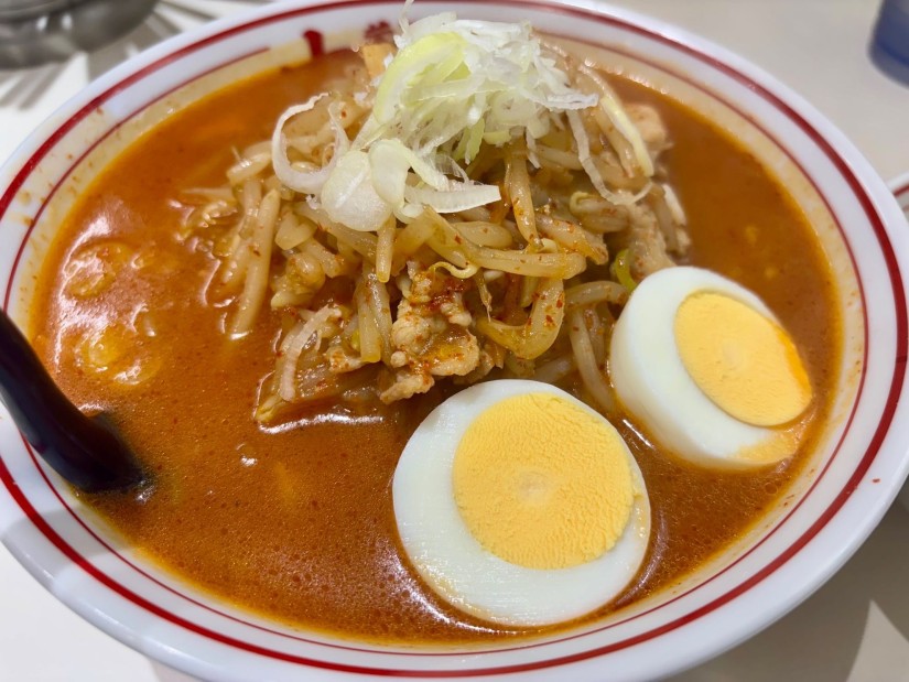 味噌卵麺 辛さ8