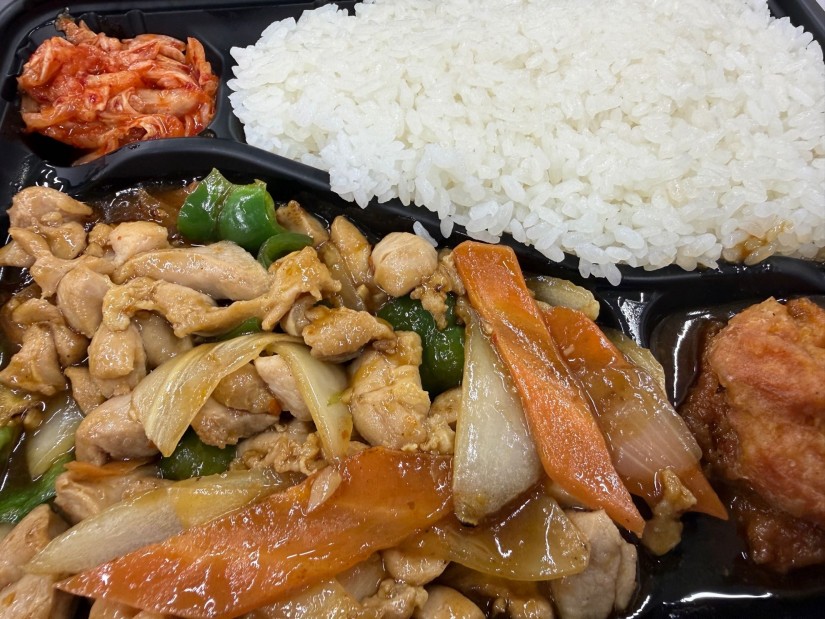鶏肉のピリ辛炒め