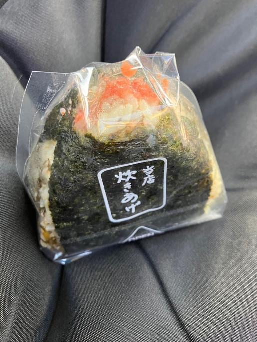 当店炊きあげ  高菜明太おにぎり