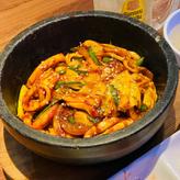 イカ炒め石焼ビビンパ 激辛