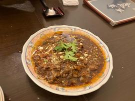 羊肉の四川山椒オイル煮 2辛