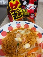 불오징어볶음면（ブルオジンオポックムミョン 激辛