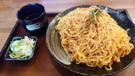 辛ざるラーメン（大盛）