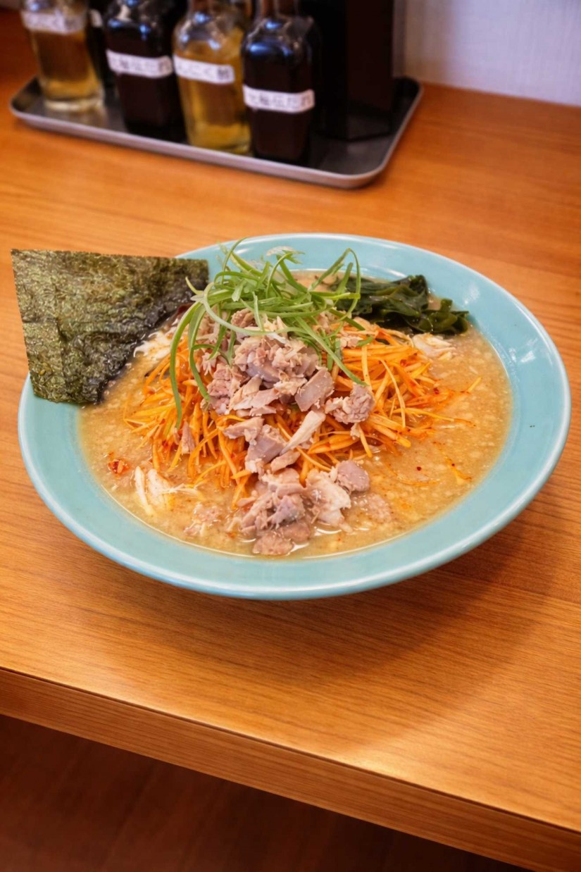 ネギミソラーメン 辛ネギ