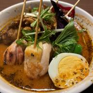 パリパリ知床鶏のカレー 超辛