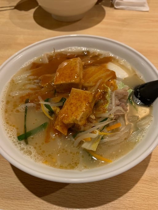 塩坊主タンメン 辛いよ