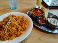 チキンビリヤニのランチセット 50倍