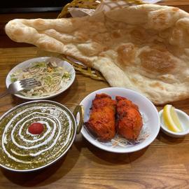 チキンティッカセット 5辛(小さじ大盛チリ)