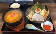 海老つけそば 辛口 辛味増し