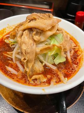 赤辛黒醤油ラーメン 4辛 4辛