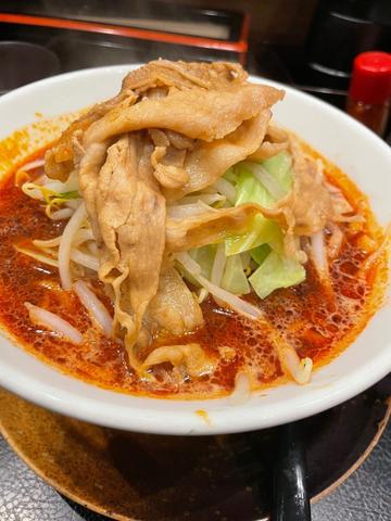 赤辛黒醤油ラーメン 4辛 4辛