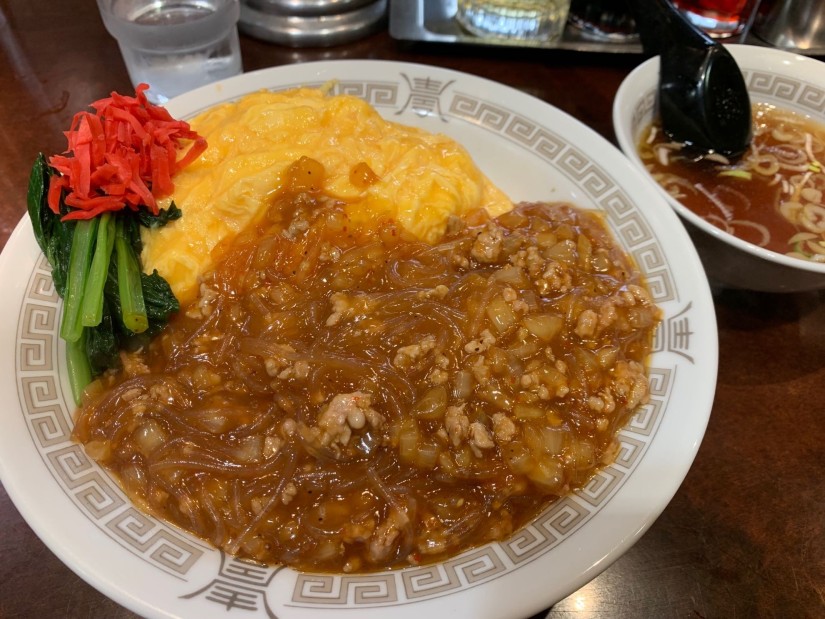 マーボー春雨丼