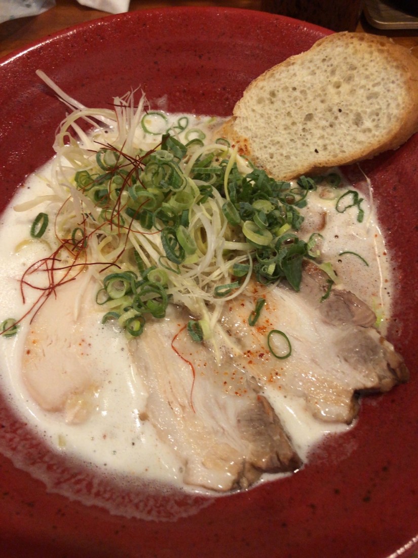 白湯ラーメン 2辛