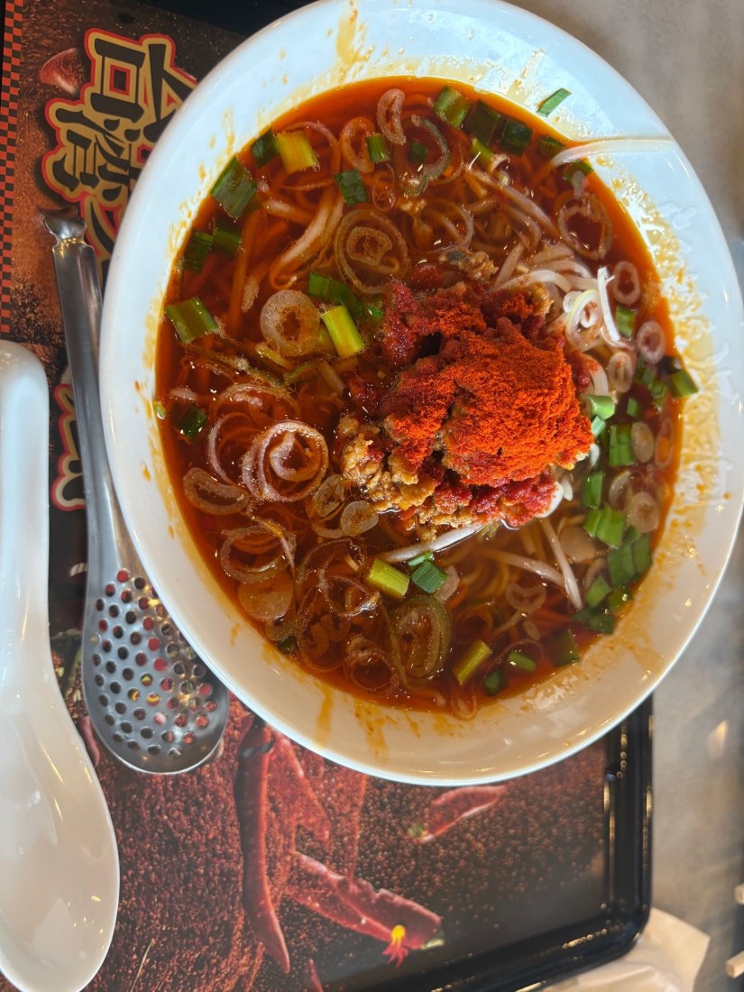 台湾ラーメン、嵐アフリカン 5辛