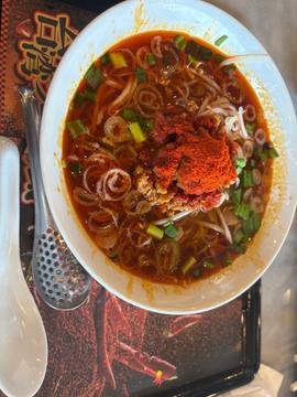 台湾ラーメン、嵐アフリカン 5辛