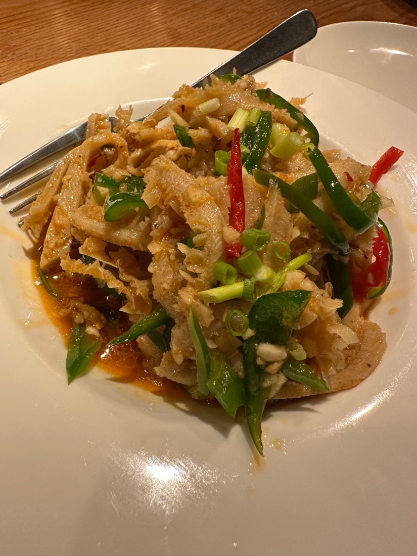 牛ハチノス甘辛和え