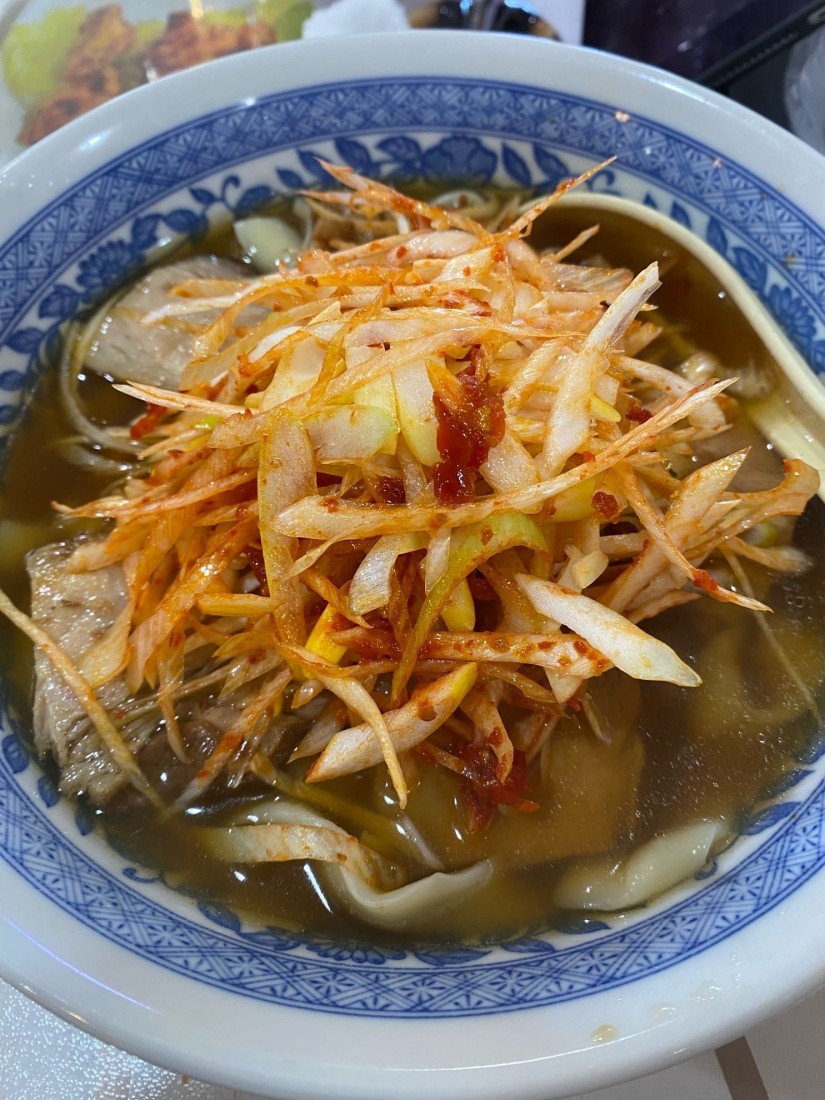 ネギチャーシュー刀削麺