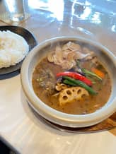 豚しゃぶスープカレー ６辛(最大10辛)