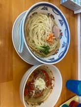 白湯カラシビつけ麺