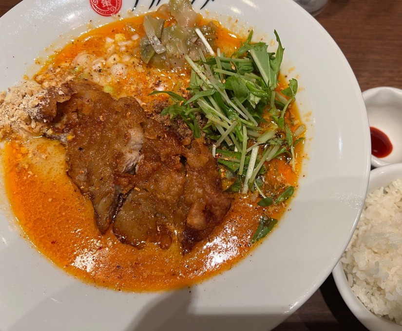 パーコー担々香麺 3辛（激辛）