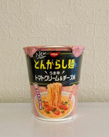 日清のとんがらし麺 うま辛トマトクリーム&チーズ味
