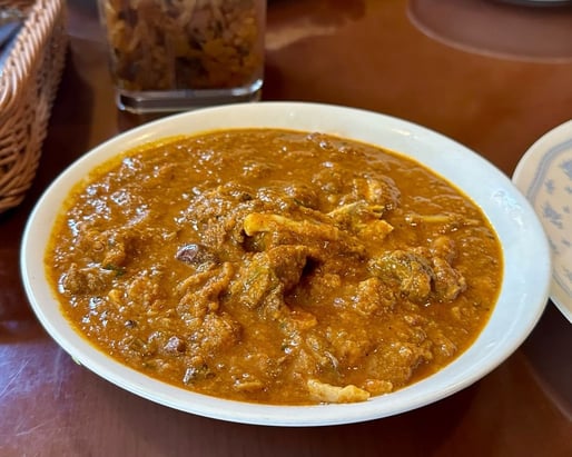 エゾシカとキノコのカレー 7番