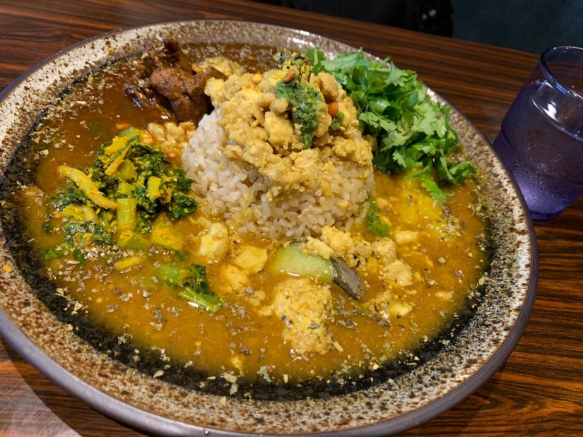 カルパシチキンキーマ 3種あいがけ