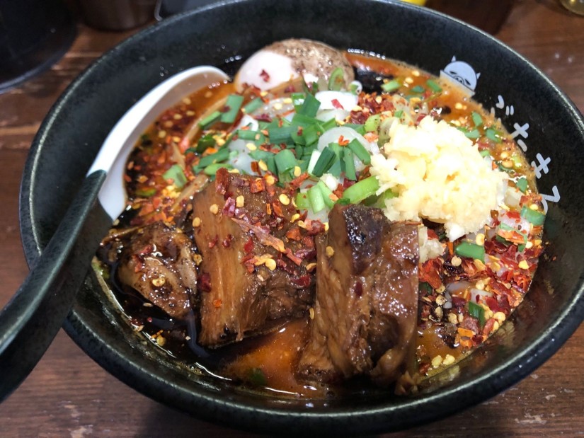 特製辛味噌らーめん 辛さ 極激辛、痺れ あり