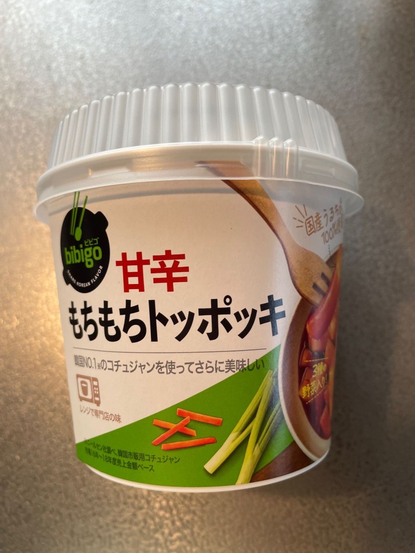 bibigo甘辛もちもちトッポッキ